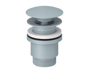 Kludi - Sortie de lavabo, Push-Open, bleu clair mat 10426O4-00