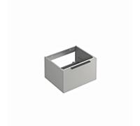 Kludi sous-vasque ICOS 50S60O2 mural, 60 x 50 x 35 cm, tourterelle clair mat