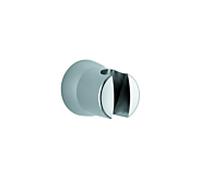 Kludi Support mural de douche Sirena 6305005-00 chromé, pour Tuyau flexible avec écrou conique, 2 Tuyau flexible