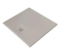 Kludi Terra - Receveur de douche 100x100 cm, gris sable mat 08DW18O2