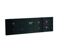 KLUDI TRONIC / TOUCHTRONIC Thermostat électronique encastré, Set d'encastrement avec écran tactile, HotStop, polycarbonate, 38310G1-00
