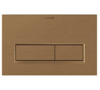 Kludi Unifix - Plaque de déclenchement, bronze brossé 32PP01N1