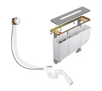 Kludi Unité de montage pour bord de baignoire, pour robinetterie 4 trous, 7879405-00,