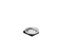 Kludi Vela C - Porte-savon avec support, verre/Gunmetal brossé 31985N2