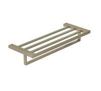 Kludi Vela C - Porte-serviettes avec étagère, longueur 60 cm, nickel brossé 31989N5