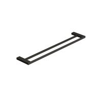 Kludi VELA C double Badetuchhalter 31988N2 longueur = 600MM Gunmetal brossé