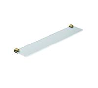 Kludi VELA R étagère en verre 58973N0 Or Brossé
