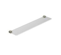Kludi Vela R - Étagère, longueur 60 cm, verre/nickel brossé 58973N5