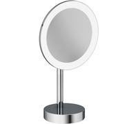 Kludi Vela R miroir cosmétique 20.2x35.5 cm arrondi avec éclairage chrome 5899505F