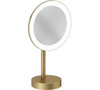 Kludi Vela R miroir cosmétique 20.2x35.5 cm arrondi avec éclairage doré 58995N0F