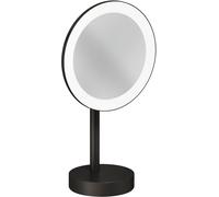 Kludi Vela R miroir cosmétique 20.2x35.5 cm arrondi avec éclairage noir 58995N2F
