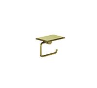 Kludi Porte-papier toilette VELA R 58971N0 avec étagère Or Brossé