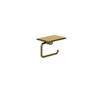 Kludi Porte-papier toilette VELA R 58971N1 avec étagère Bronze Brossé