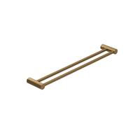 Kludi VELA R double Badetuchhalter 58988N1 600mm Bronze Brossé