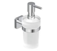 Kludi Vela S - Distributeur de savon avec support, verre/chrome 2597605