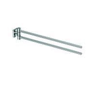 Kludi VELA S porte-serviettes double 2597705 longueur 440MM chromé