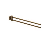 Kludi Vela S - Porte-serviettes double, bronze brossé 25977N1