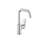 Kludi Mitigeur de lavabo X1 320280575 – bec pivotant, commande latérale – chrome