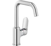 Kludi Mitigeur de lavabo X1 320280575 – bec pivotant, commande latérale – chrome