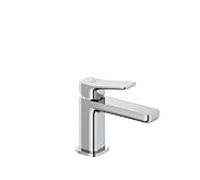 KLUDI-X3 mitigeur lavabo 422660581 avec ouverture par poussée garniture de vidange , chromé