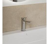 KLUDI-X3 mitigeur lavabo 422880581 avec ouverture par poussée garniture de vidange , chromé