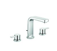 Kludi Zenta 3 trous mitigeur lavabo 383930575 chromé , avec garniture de vidage