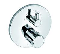 Kludi Zenta bain match0 388300545 chromé, encastré, garniture
