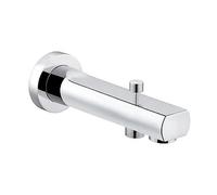 Kludi Bec déverseur ZENTA 1350105 pour bain, inverseur, montage mural, saillie 170 mm, chrome
