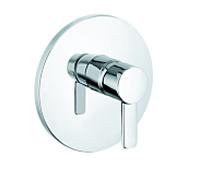 Kludi Zenta douche mélangeur 386550575 chasse d' eau, un mélangeur, chromé