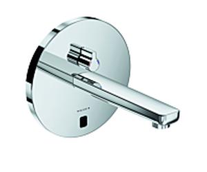 Kludi Zenta mélangeur électrique de lavabo 3850105 chrome, rosace ronde, saillie 190mm
