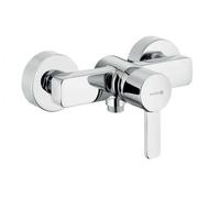 KLUDI ZENTA Mitigeur monocommandé pour douche, montage mural, chrome, 388700575