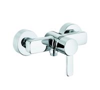 KLUDI ZENTA Mitigeur monocommandé pour douche, montage mural, chrome, 388700575