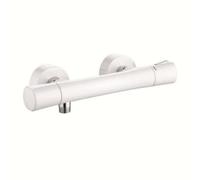 Kludi Zenta - Mitigeur thermostatique de douche, blanc/ chrome 351009138