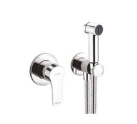 Kludi Zenta SL - Ensemble mitigeur encastré avec douchette de bidet, chrome 489980565