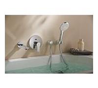 Kludi Zenta SL mitigeur de bain 486630565 mitigeur de bain à encastrer Push, chromé