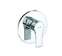 Kludi Zenta SL mitigeur de douche 487550565 raccord à encastrer, débit 28 l/min, chromé