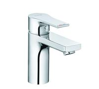 Kludi Mitigeur de lavabo Zenta SL monocommandé bec 100 mm sans garniture de vidage chrome 482920565