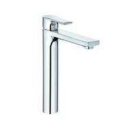 KLUDI ZENTA SL Mitigeur monocommandé pour lavabo, hauteur d'écoulement 240mm, 3.8 l/min, sans garniture d'écoulement, chrome, 482560565WR5