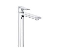 KLUDI ZENTA SL Mitigeur monocommandé pour vasque, hauteur de bec 240mm, 5 l/min, sans garniture d'écoulement, 482560565, Couleur: chrome