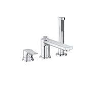 Kludi Zenta SL - Mitigeur pour montage sur bord de baignoire, installation 3 trous, chrome 484480565