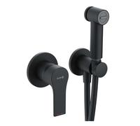 Kludi Zenta SL - Robinet de bidet encastré avec douche, avec corps, noir mat 489983965