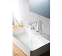 Kludi Zenta SL trois trous mitigeur lavabo 483930565 sortie fixe, chromé