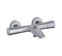 Kludi Zenta Thermostat pour baignoire et douche DN15, chrome, 1 pièce.