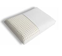 KLUFO Oreiller en Latex Biologique Queen Size - Oreiller Biologique pour Les dormeurs latéraux et Les dormeurs de Dos, Oreiller en Mousse de Latex pour Les douleurs au Cou et aux épaules,70×40×12cm