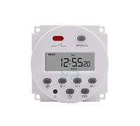 KLVN Minuteur CN101A 220V 110V 24V 12V Numérique LCD Relais de Temps programmable programmable de minuterie 1 6A CN101 (Size : 12V)