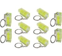 KM TOOL-003-10 - Niveau à bulle avec porte-clés - lot de 10