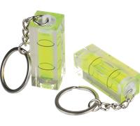 KM TOOL-003-2 - Niveau à bulle avec porte-clés - lot de 2