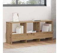 KMUNGDWG Banc de rangement minimaliste avec porte-revues, 102 x 30 x 45 cm, siège en bois pour salon et espace de travail, étagère moderne pour matériel de lecture