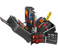 KN 00 21 41 - Jeu d'outils, coffret à outils, électrique, 63 pièces