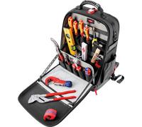 KN 00 21 50 S - Sac à dos à outils module X18 - sanitaire, 17 pièces